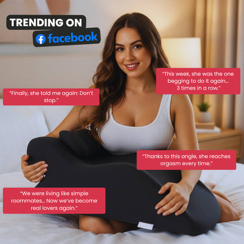 כרית אינטימית ארגונומית למיקום מושלם 